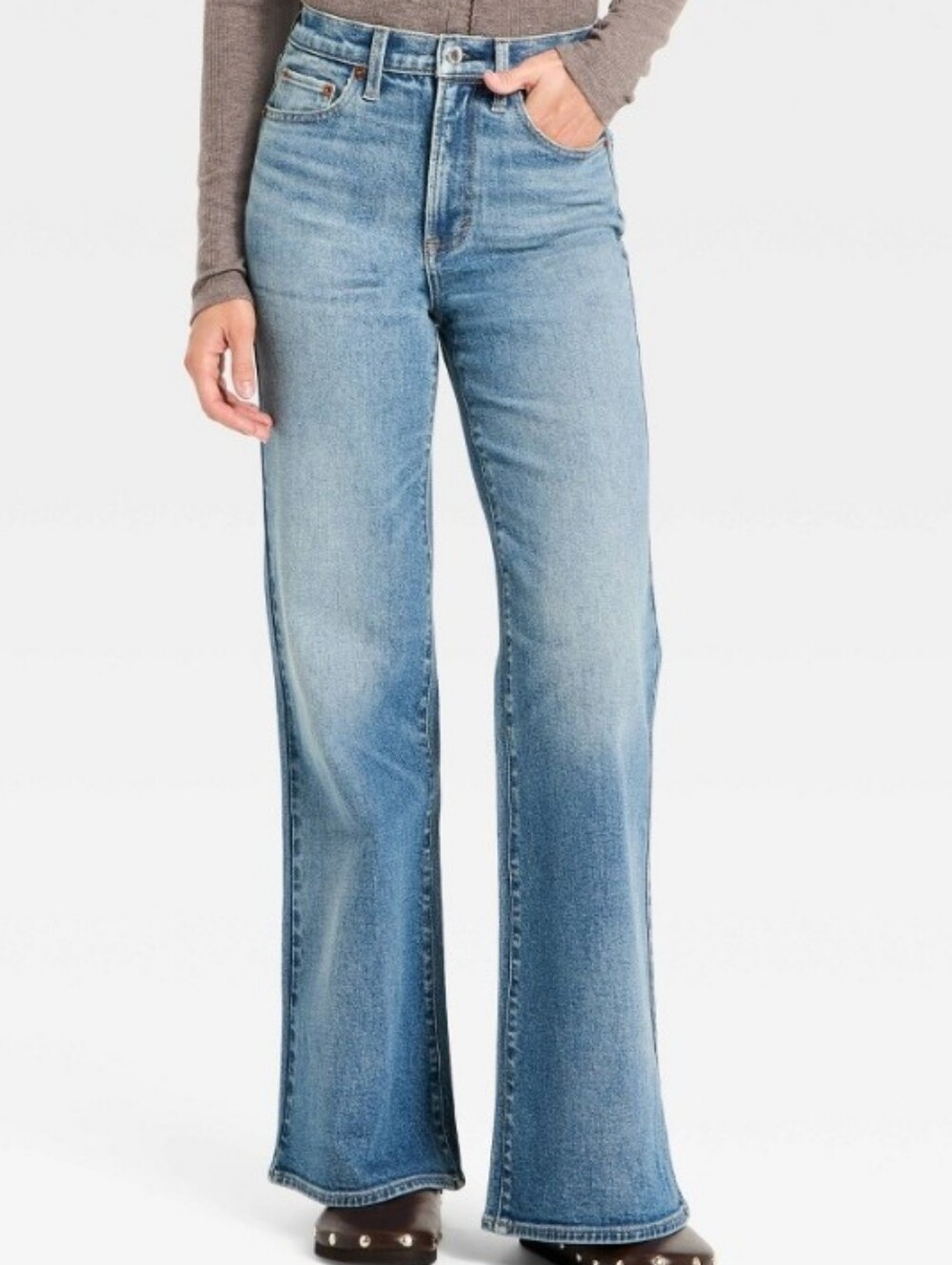 Nwt Universal Thread Highest Rise 70s Flare Jeans -LONG